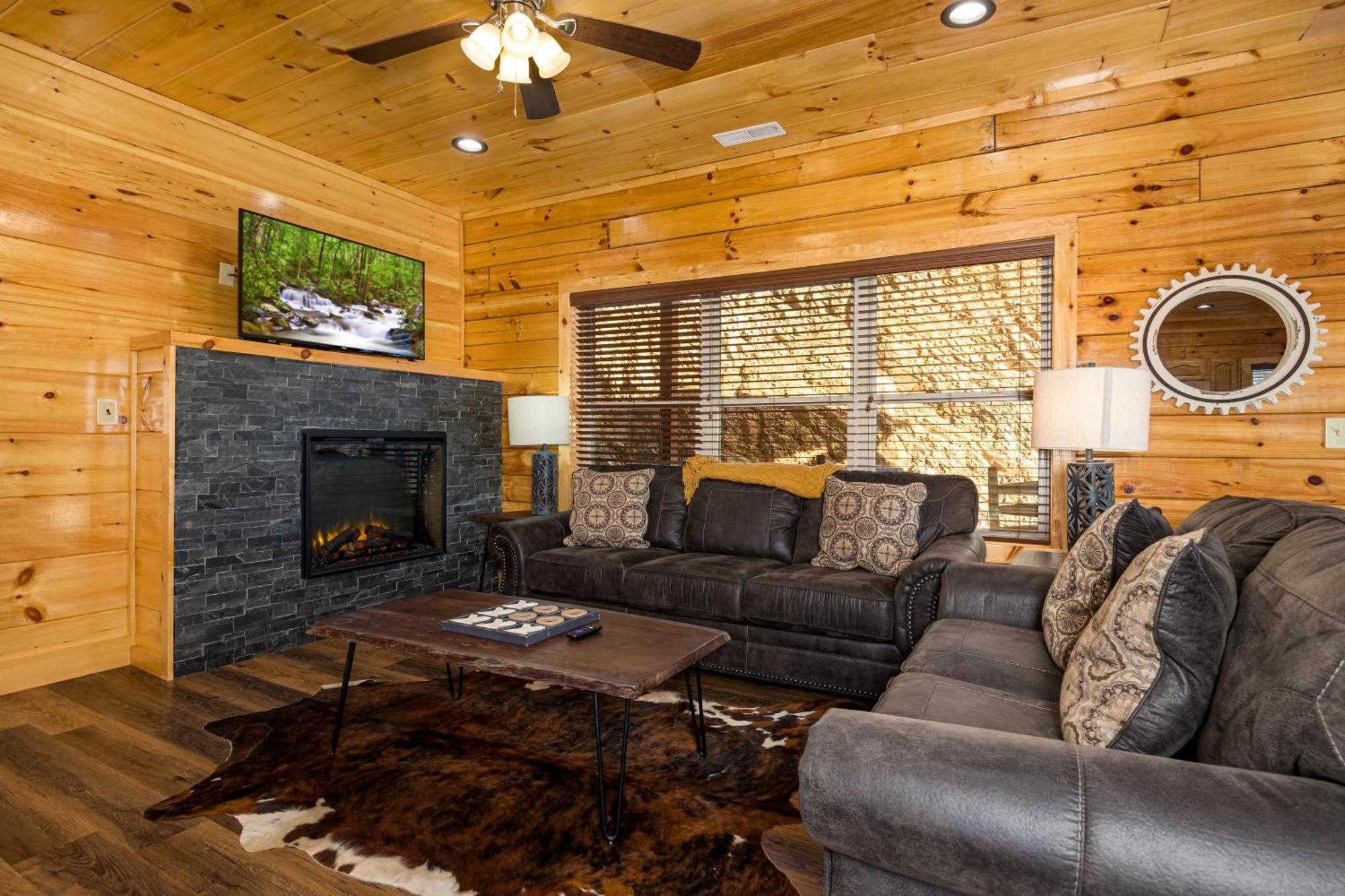 5Bd5B Escape Cabin With 2 Hottubs, Thtr &Game Rm,1Mi To The Parkway! 4Mi To Dollywood - Spring Deal Pigeon Forge Extérieur photo